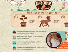 Tablet Screenshot of gethappycampersgf.com